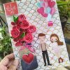 Handmade Valentine Love Card - VAL21H image
