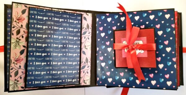 Love & Birthday Handmade Scrapbook image