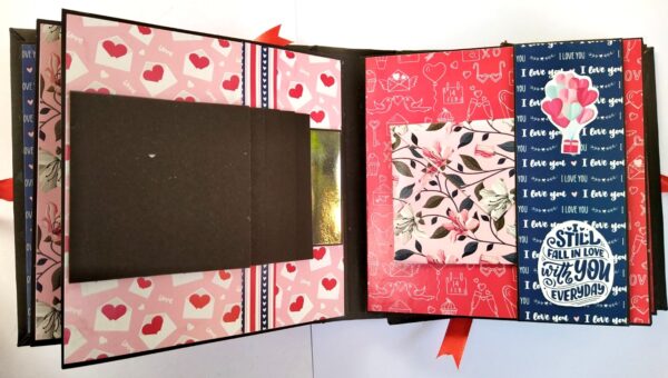 Love & Birthday Handmade Scrapbook image