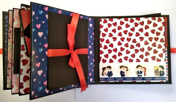 Love & Birthday Handmade Scrapbook image