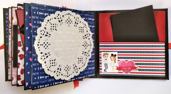 Love & Birthday Handmade Scrapbook image