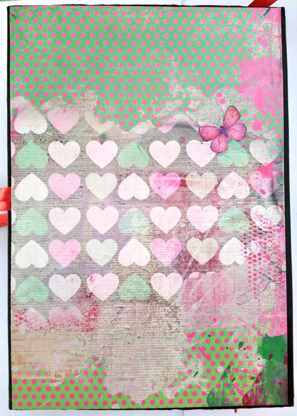 A4 size Happy Anniversary Scrapbook image