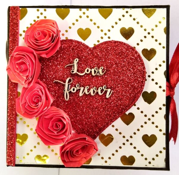 Love/Anniversary/Birthday Pocket Mini Scrapbook image
