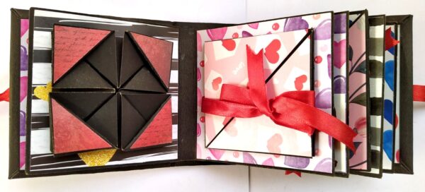 Love/Anniversary/Birthday Pocket Mini Scrapbook image