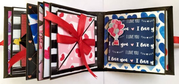 Love/Anniversary/Birthday Pocket Mini Scrapbook image