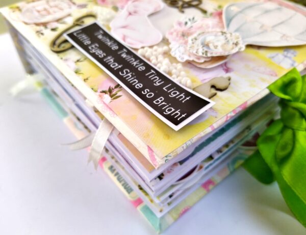 Sparkling Unisex Baby Scrapbook image