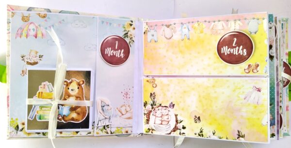 Sparkling Unisex Baby Scrapbook image