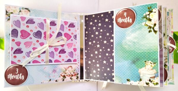 Sparkling Unisex Baby Scrapbook image