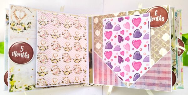 Sparkling Unisex Baby Scrapbook image