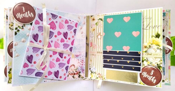 Sparkling Unisex Baby Scrapbook image