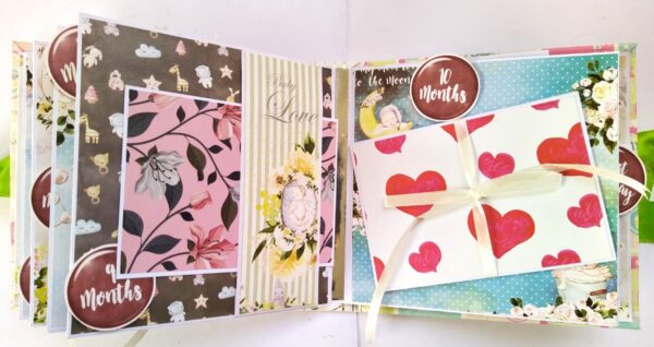 Sparkling Unisex Baby Scrapbook image
