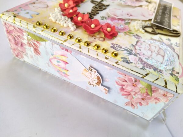Sparkling Unisex Baby Scrapbook image