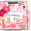 Sparkling Baby Girl Handmade Scrapbook Album image
