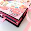 Sparkling Baby Girl Handmade Scrapbook Album image