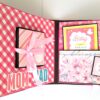 Sparkling Baby Girl Handmade Scrapbook Album image