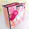 Sparkling Baby Girl Handmade Scrapbook Album image