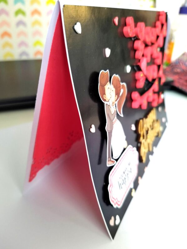 Tree of Hearts Birthday Greeting card image
