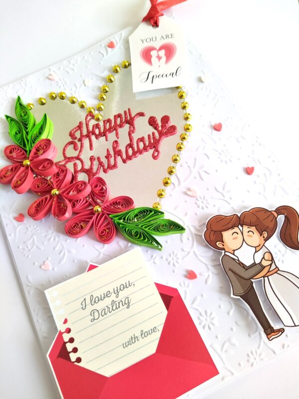 Love Birthday Greeting card image