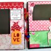 Too Much Love Handmade Quilled Scrapbook image