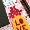 Too Much Love Handmade Quilled Scrapbook image