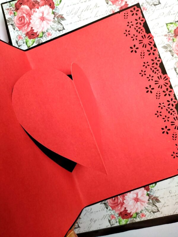 Too Much Love Handmade Quilled Scrapbook image