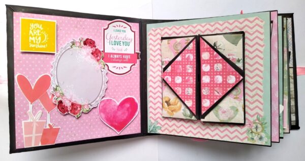 Happy Memories Handmade Quilled Scrapbook image