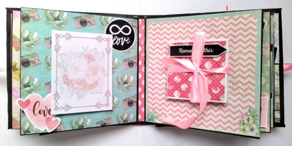 Happy Memories Handmade Quilled Scrapbook image
