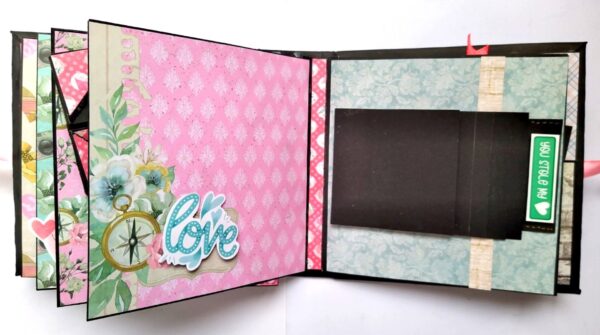 Happy Memories Handmade Quilled Scrapbook image