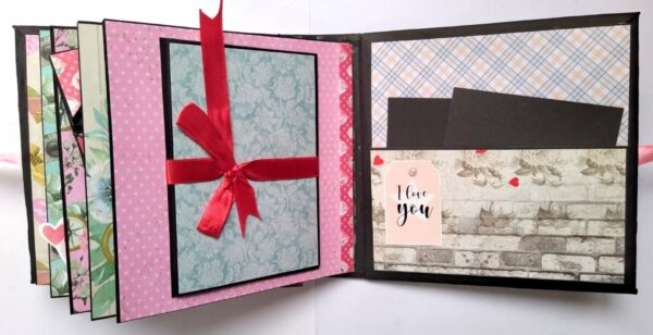 Happy Memories Handmade Quilled Scrapbook image