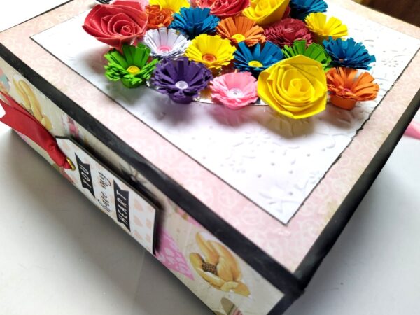 Happy Memories Handmade Quilled Scrapbook image