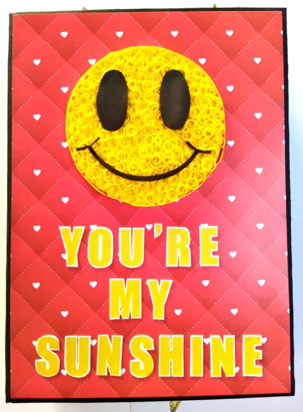 You are My Sunshine Handmade Scrapbook image