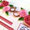 Anniversary Quilled Greeting card