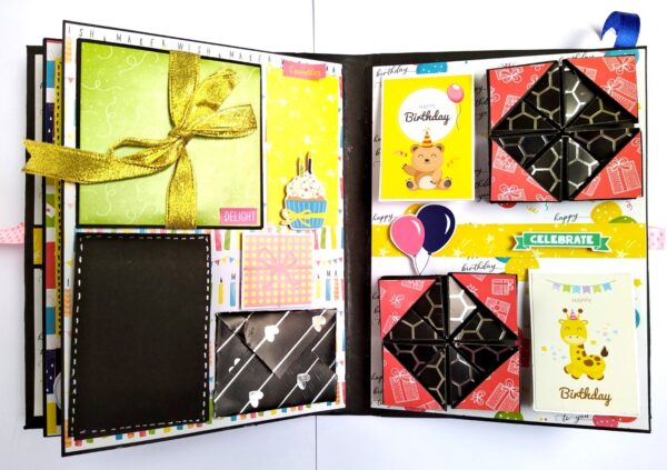 IMG_20210711_181737 Sparkling Birthday Quilled Scrapbook.