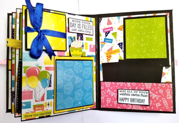 IMG_20210711_181742_1 Sparkling Birthday Quilled Scrapbook.