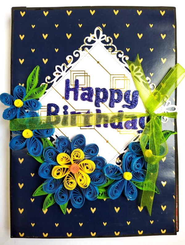 Love and Birthday Male themed 3 fold Mini Scrapbook