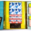 Love and Birthday Male themed 3 fold Mini Scrapbook