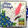 Quilled Male Theme Handmade Scrapbook