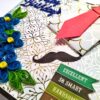 Quilled Male Theme Handmade Scrapbook
