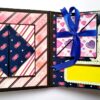 Quilled Male Theme Handmade Scrapbook