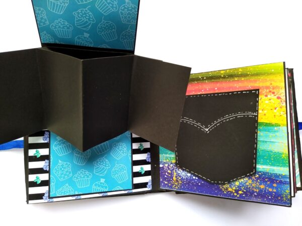 Quilled Male Theme Handmade Scrapbook