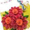 Quilled Flowers Love and Birthday Card