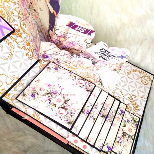 3D Love Pop up scrapbook album