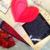 Pop up heart card in a box with 50 reasons of love