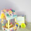 Handmade Birthday ice cream truck mini scrapbook