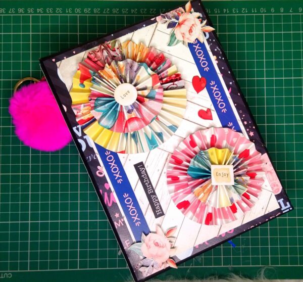 Sparkling Love & Birthday scrapbook