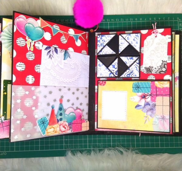 Sparkling Love & Birthday scrapbook