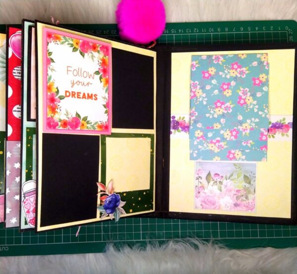Sparkling Love & Birthday scrapbook