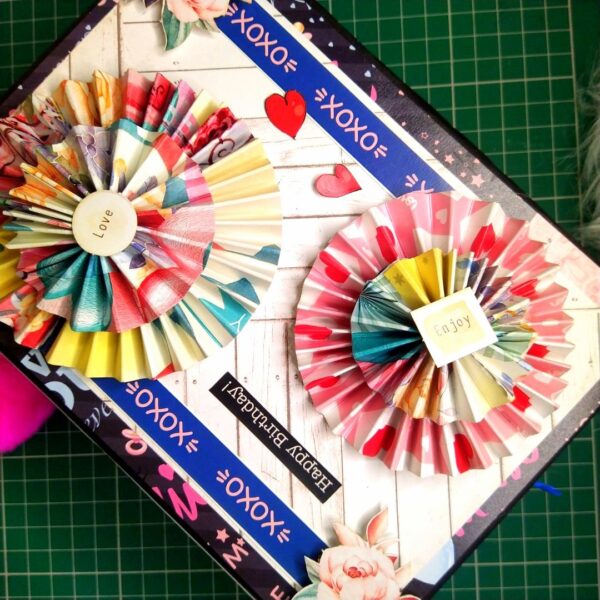 Sparkling Love & Birthday scrapbook