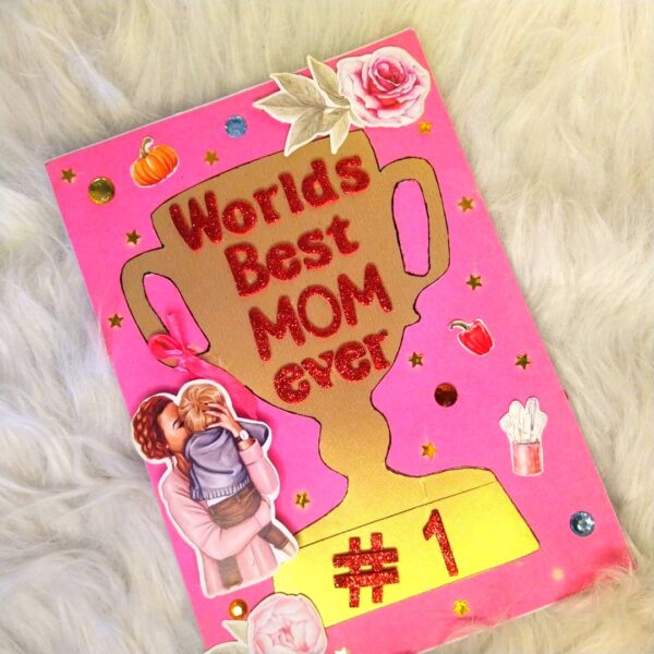 Best Mom Award Pop up Greeting Card image