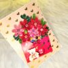 Quilled Flowers In Envelope Greeting Card
